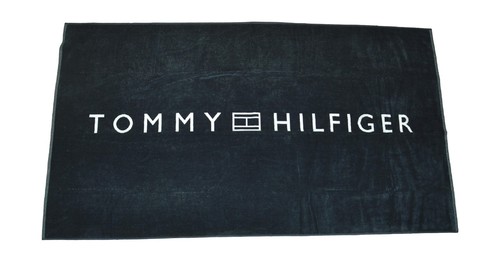 Serviette plage tommy - serviette,